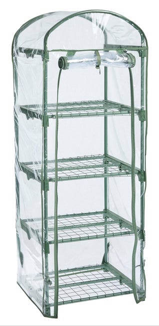 Leroymerlin Serra Da Balcone VERDEMAX Primula 4 Ripiani 50 X 45 X 135 Cm