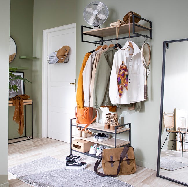 Leroymerlin Set Di 4 Grucce Antiscivolo SOFT TOUCH L 44.5 X H 23 Cm Nero