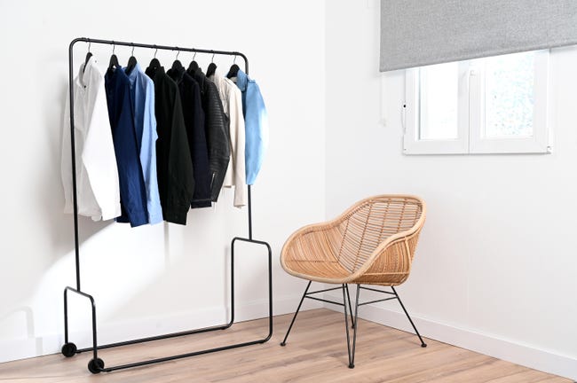 Leroymerlin Set Di 4 Grucce Antiscivolo SOFT TOUCH L 44.5 X H 23 Cm Nero