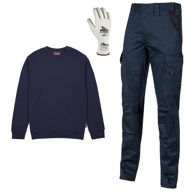 Leroymerlin Set di abbigliamento da lavoro ST335WB UPOWER taglia L