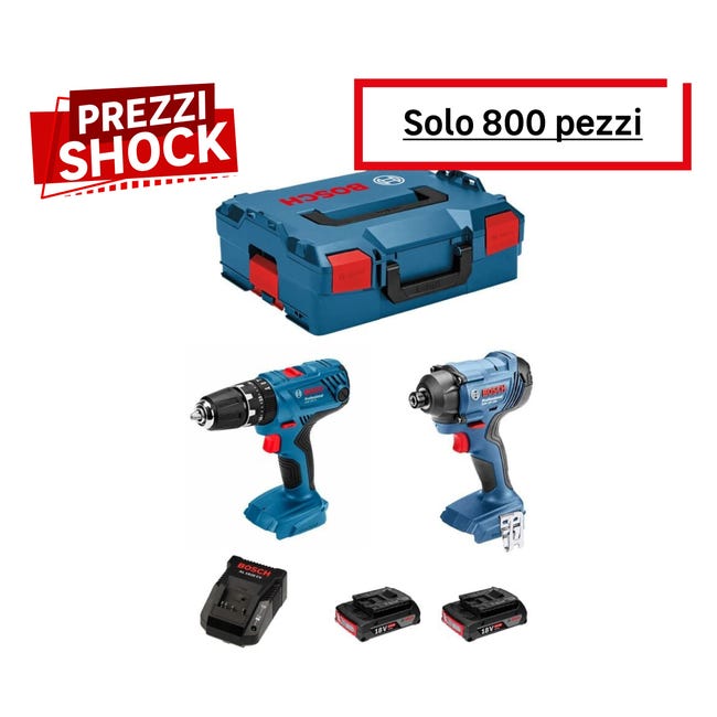 Leroymerlin Set di elettroutensili a batteria BOSCH PROFESSIONAL