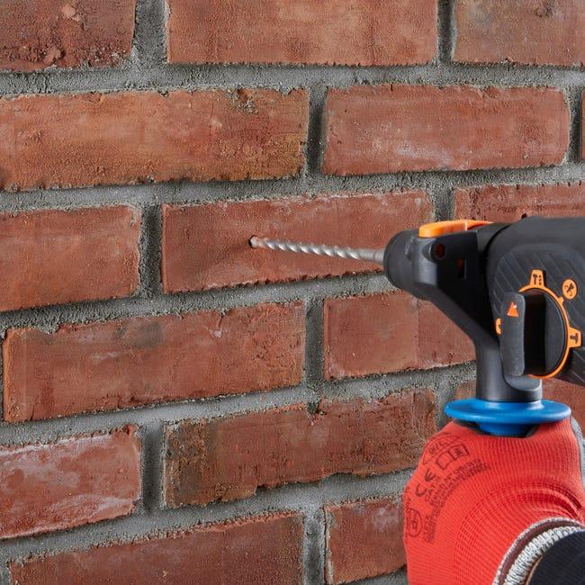 Leroymerlin Set Di Punte DEXTER Codolo Sds Plus Ø6/8/10/12 Mm 6 Pezzi