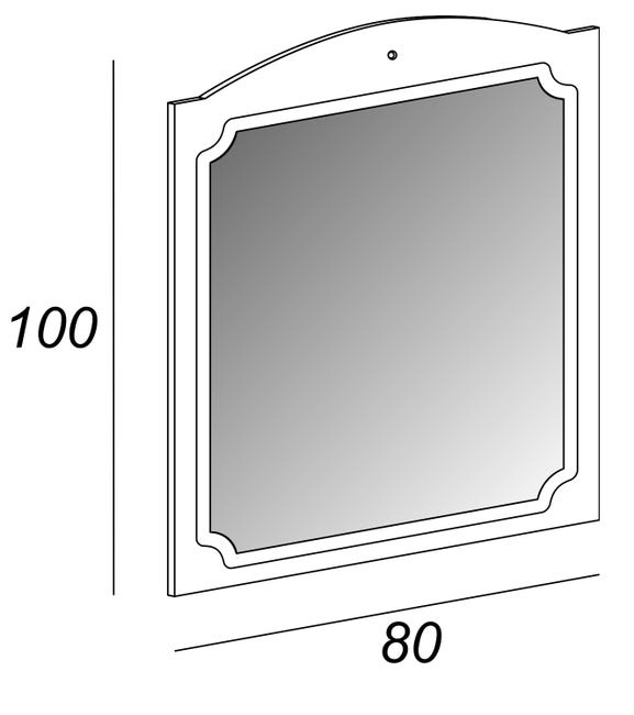 Leroymerlin Specchio Caravaggio Rettangolare 80 X 100 Cm