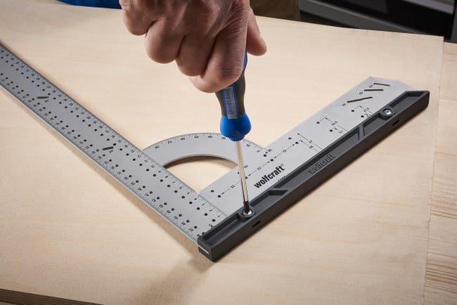 Leroymerlin Squadrato WOLFCRAFT In Acciaio 30 X 20 Cm