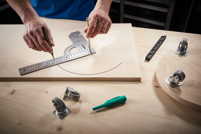 Leroymerlin Squadrato WOLFCRAFT In Acciaio 30 X 20 Cm