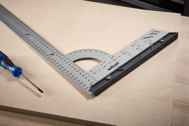 Leroymerlin Squadrato WOLFCRAFT In Acciaio 30 X 20 Cm