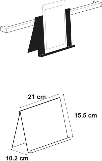 Leroymerlin Staffa Per Barra A Muro Per Accessori Cucina P 15.5 Cm