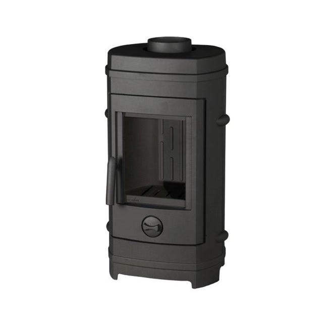 Leroymerlin Stufa A Legna INVICTA Remilly 7 KW Antracite