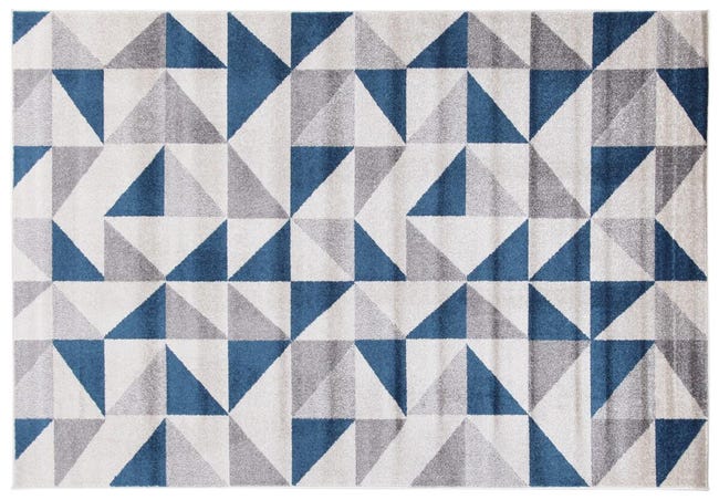 Leroymerlin Tappeto Casa geometrico beige L 230 x L 160 cm