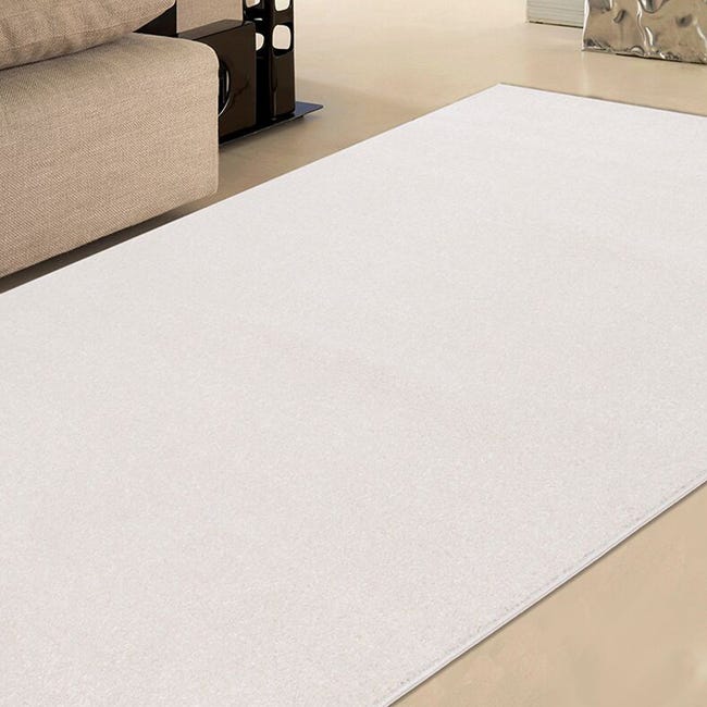 Leroymerlin Tappeto Soave Plain Natale Bianco L 120 X L 60 Cm