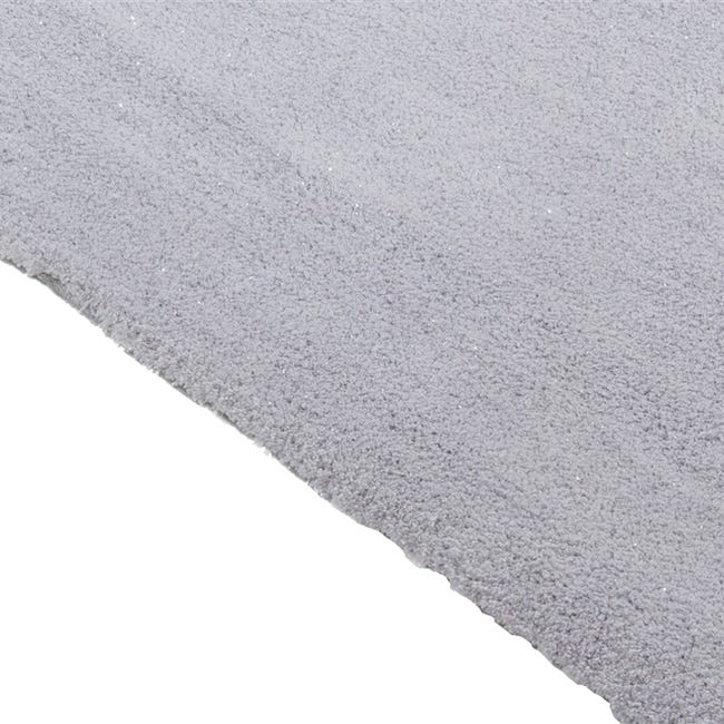 Leroymerlin Tappeto Tapp. Twinkle Silver Antiscivolo Argento L 220 X L 150 Cm