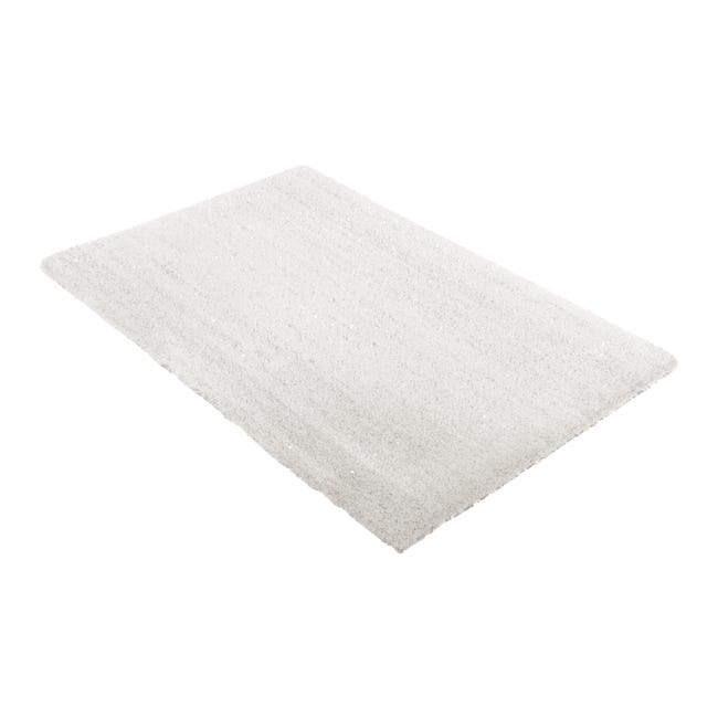 Leroymerlin Tappeto Tapp. Twinkle White Natale Antiscivolo Bianco L 120 X L 60 Cm