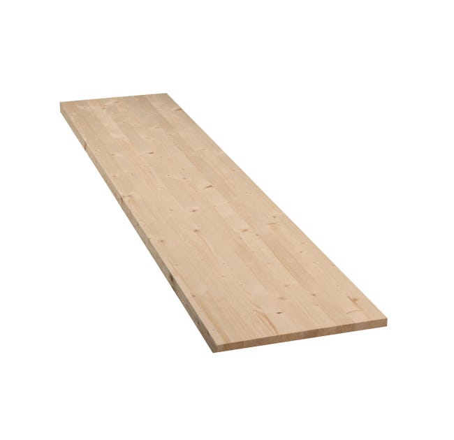 Leroymerlin Tavola Lamellare In Legno Di Abete 1° Scelta L 40 X 120 Cm X Sp 18 Mm