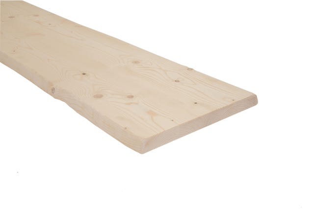 Leroymerlin Tavola massello in legno di abete 1° scelta L 48 x 200 cm x Sp 40 mm