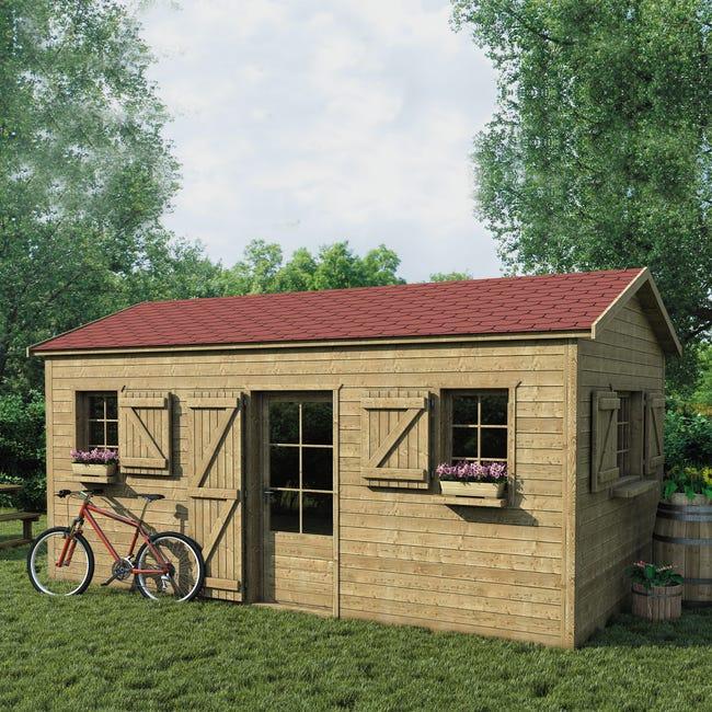 Leroymerlin Tegola Canadese ONDULINE Bardoline Classic Coda Di Castoro In Bitume Rosso 34 X 100 Cm Sp 3 Mm 2.32 Mq