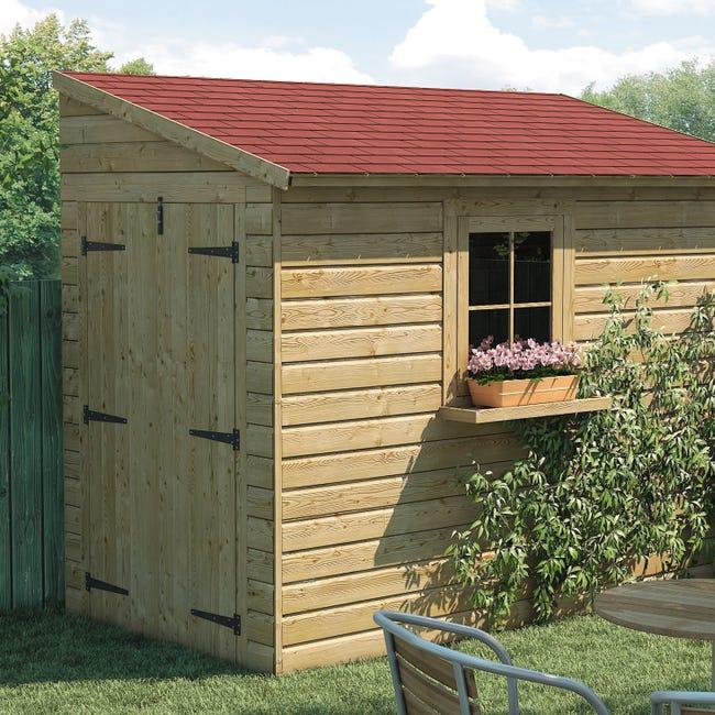 Leroymerlin Tegola Canadese ONDULINE Bardoline Classic Rettangolare In Bitume Rosso 34 X 100 Cm Sp 3 Mm 2.32 Mq