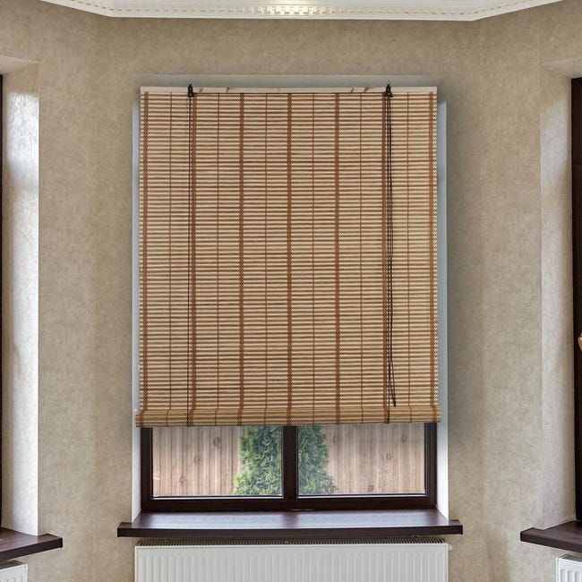 Leroymerlin Tenda a rullo oscurante Atlanta naturale 100x160 cm