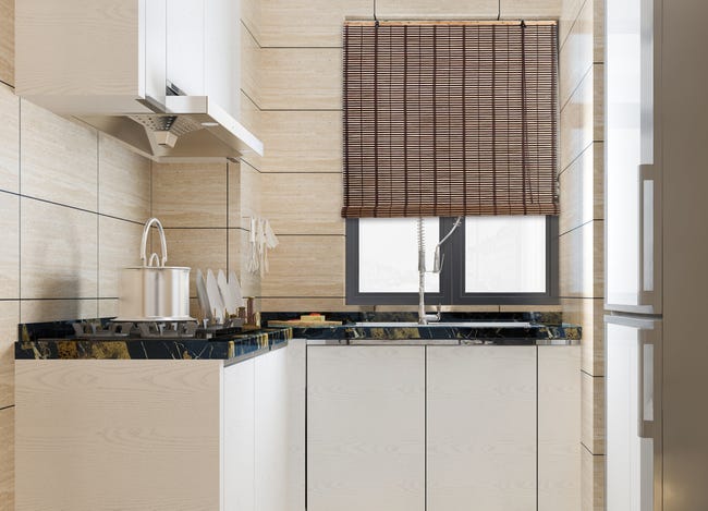 Leroymerlin Tenda A Rullo Oscurante Atlanta Wengè 150x300 Cm