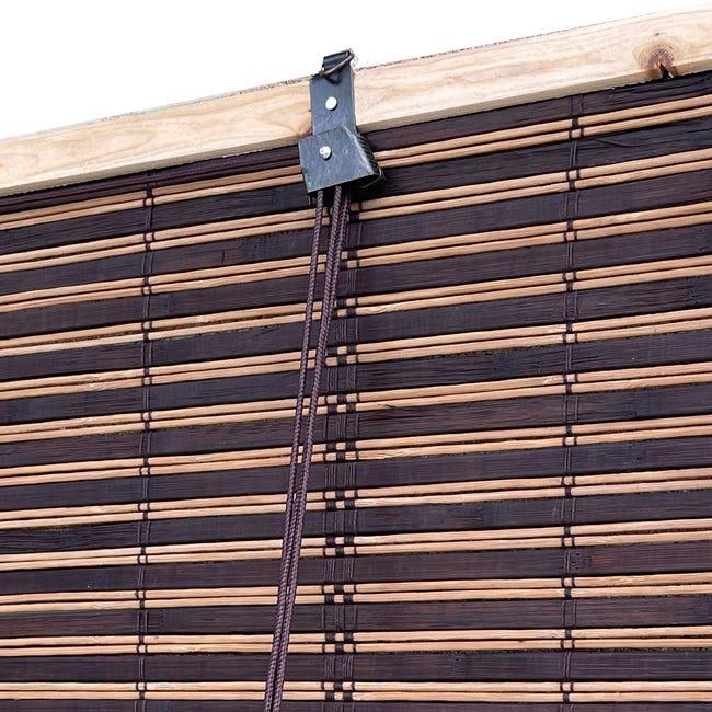 Leroymerlin Tenda A Rullo Oscurante Atlanta Wengè 150x300 Cm