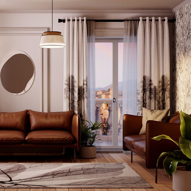 Leroymerlin Tenda Accadia Bianco Fettuccia 140x280 Cm