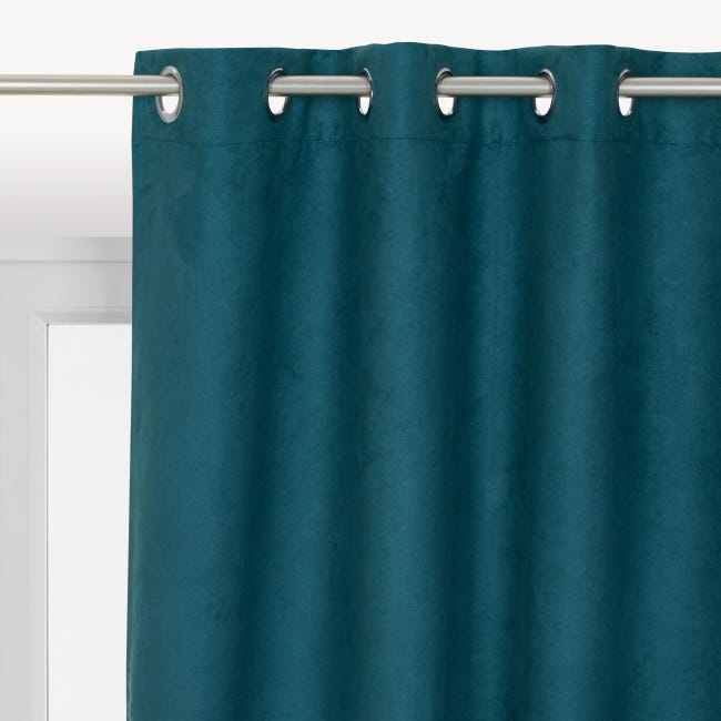 Leroymerlin Tenda INSPIRE New Manchester azzurro occhiello 140x280 cm