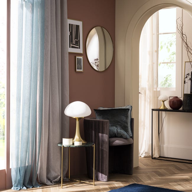 Leroymerlin Tenda INSPIRE Soft Verde Fettuccia E Passanti Nascosti 200x280 Cm