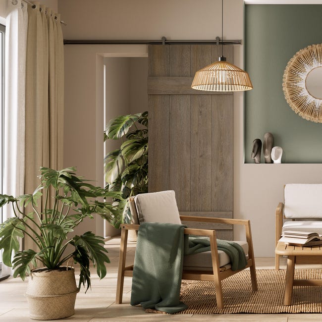 Leroymerlin Tenda INSPIRE Suzan White 0 Bianco Occhiello 140x280 Cm