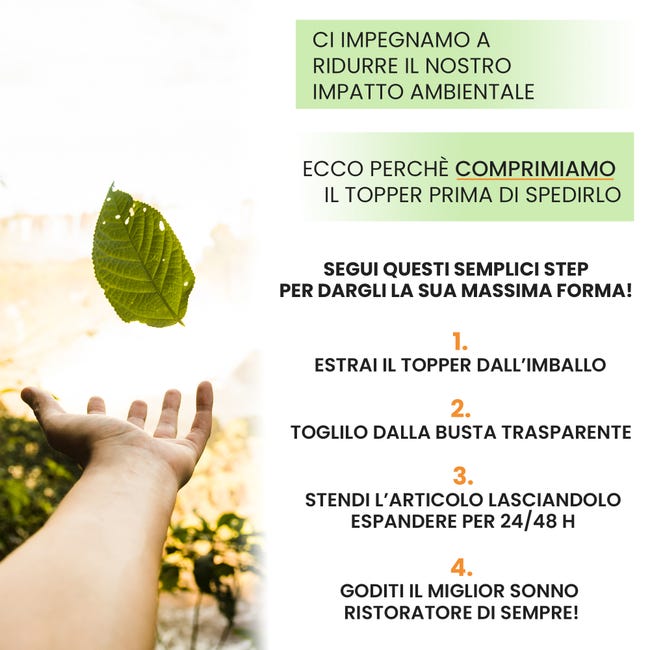 Leroymerlin TOPPER AIR TRASPIRANTE CON ELASTICI SOFFIETTO 3 CM SINGOLO 80x195 Cm