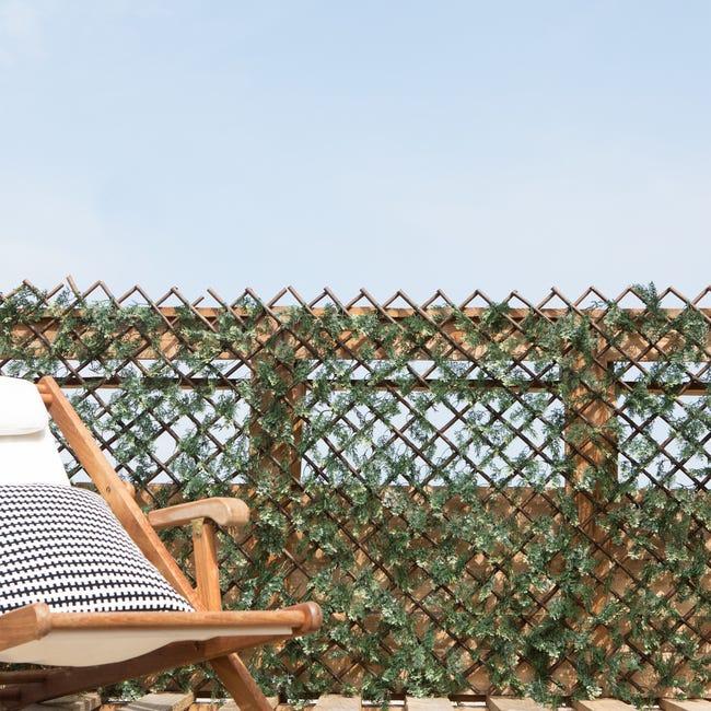 Leroymerlin Traliccio Estensibile NATERIAL Cipresso In Midollino Multicolore L 0.0 X H 0.0 Cm Spessore 0.0 Mm