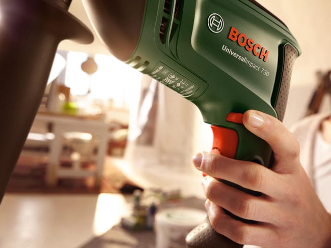 Leroymerlin Trapano A Percussione BOSCH Universal Impact 730 W