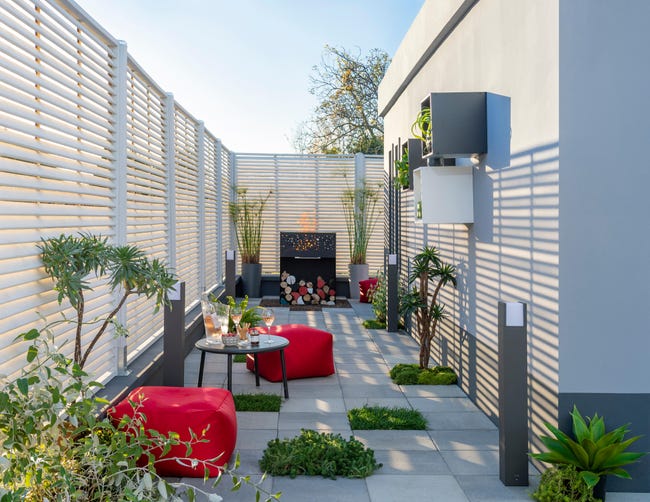 Leroymerlin Vaso Per Piante E Fiori AMSTERDAM ECOPOT'S In Polipropilene Grigio Chiaro H 70 Cm Ø 32 Cm