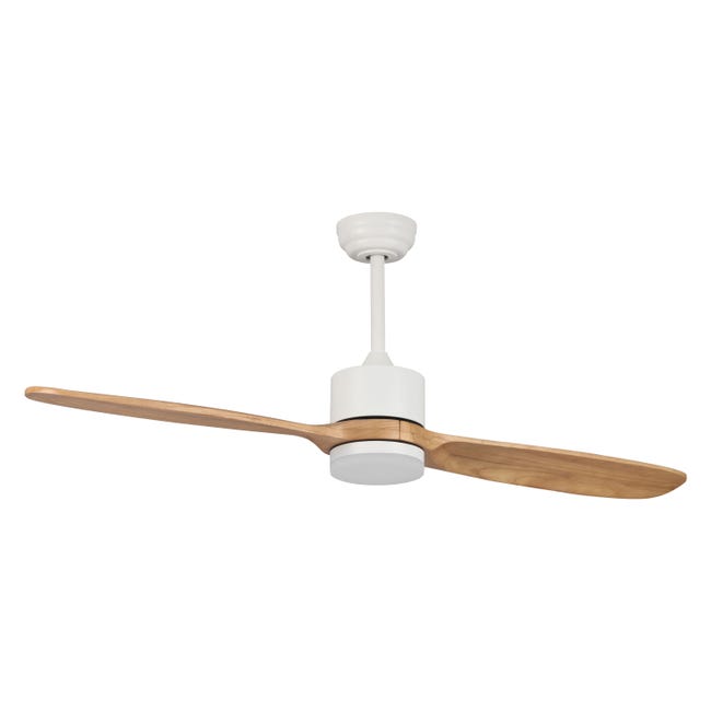 Leroymerlin Ventilatore Da Soffitto Bambu Bambù Ø 132 Cm Dimmerabile SULION IP20