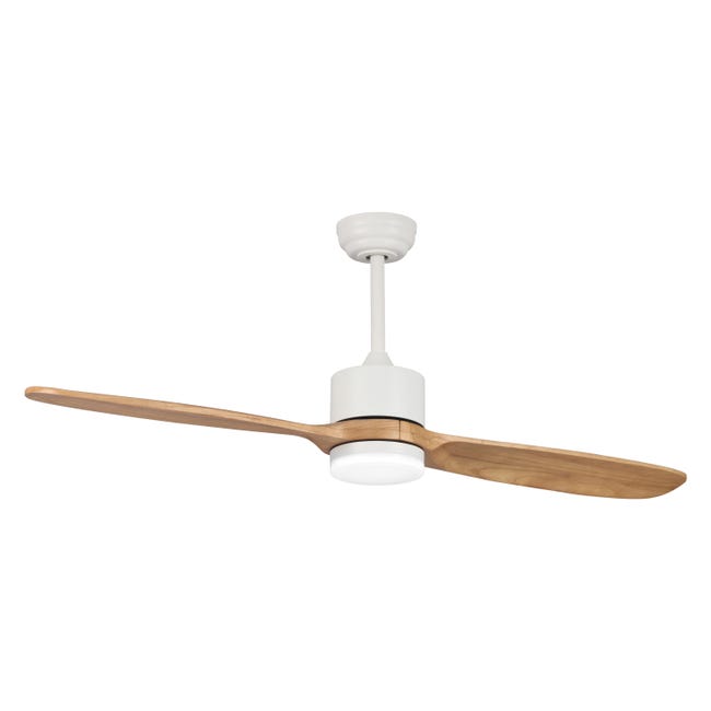 Leroymerlin Ventilatore Da Soffitto Bambu Bambù Ø 132 Cm Dimmerabile SULION IP20