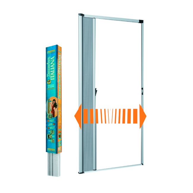 Leroymerlin Zanzariera avvolgibile MEDAL Bazar Libera per portafinestra L 160 x H 250 cm bianco