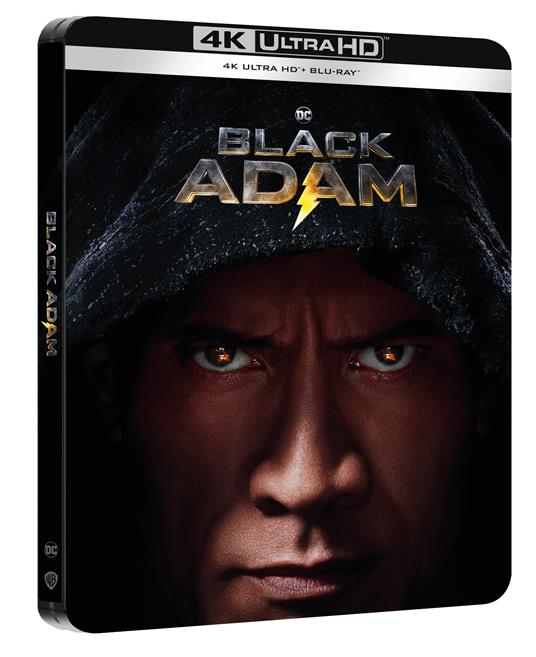 Ibs Black Adam. Steelbook 2 (Blu-ray + Blu-ray Ultra HD 4K)