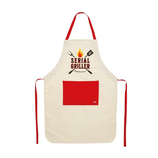 Ibs Grembiule. Super Chef - Apron - Serial Griller