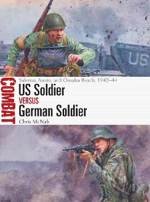 Ibs US Soldier vs German Soldier: Salerno Anzio and Omaha Beach 1943-44