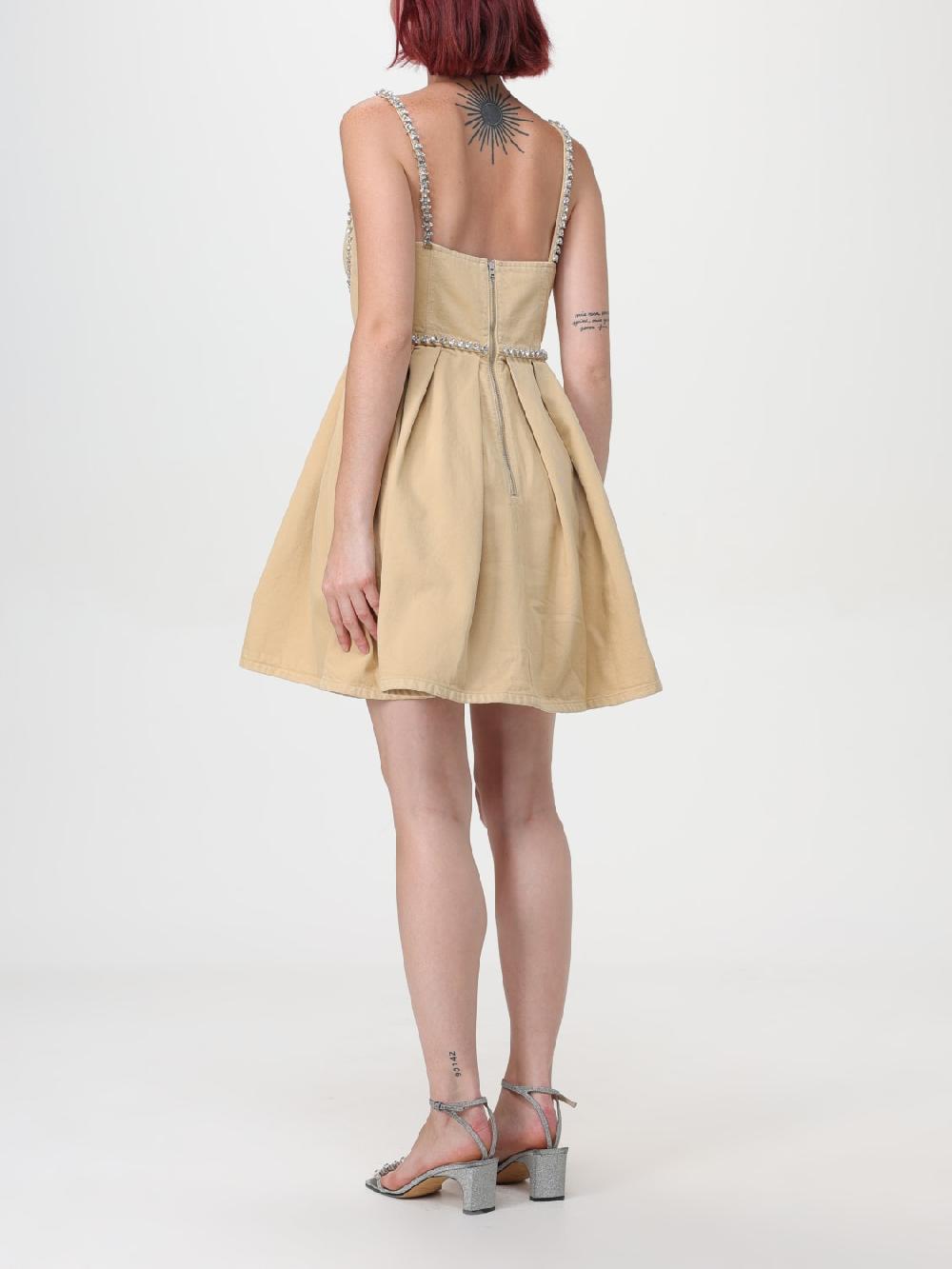 Giglio Abito A Corsetto Con Cristalli Self-Portrait