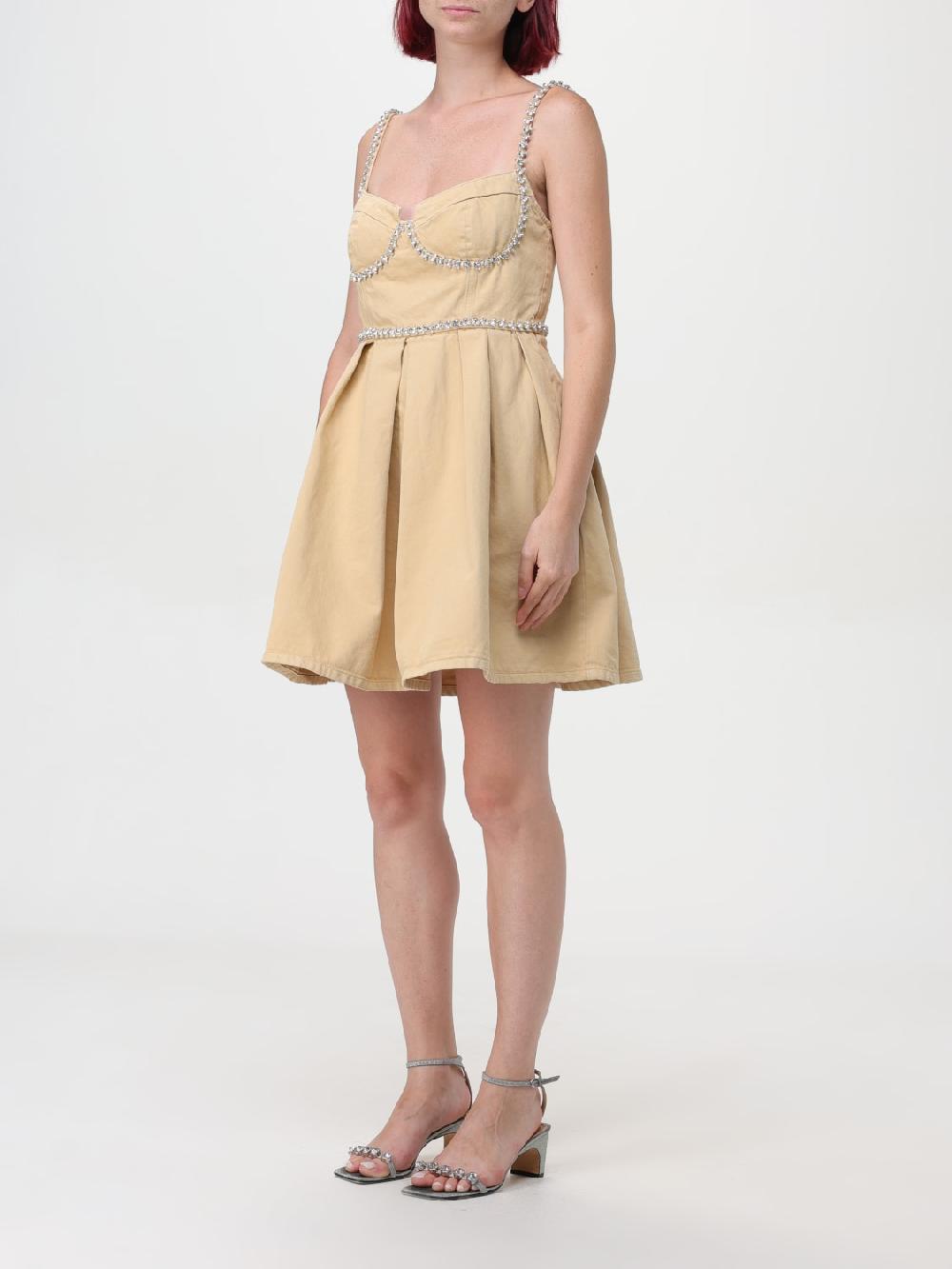 Giglio Abito A Corsetto Con Cristalli Self-Portrait