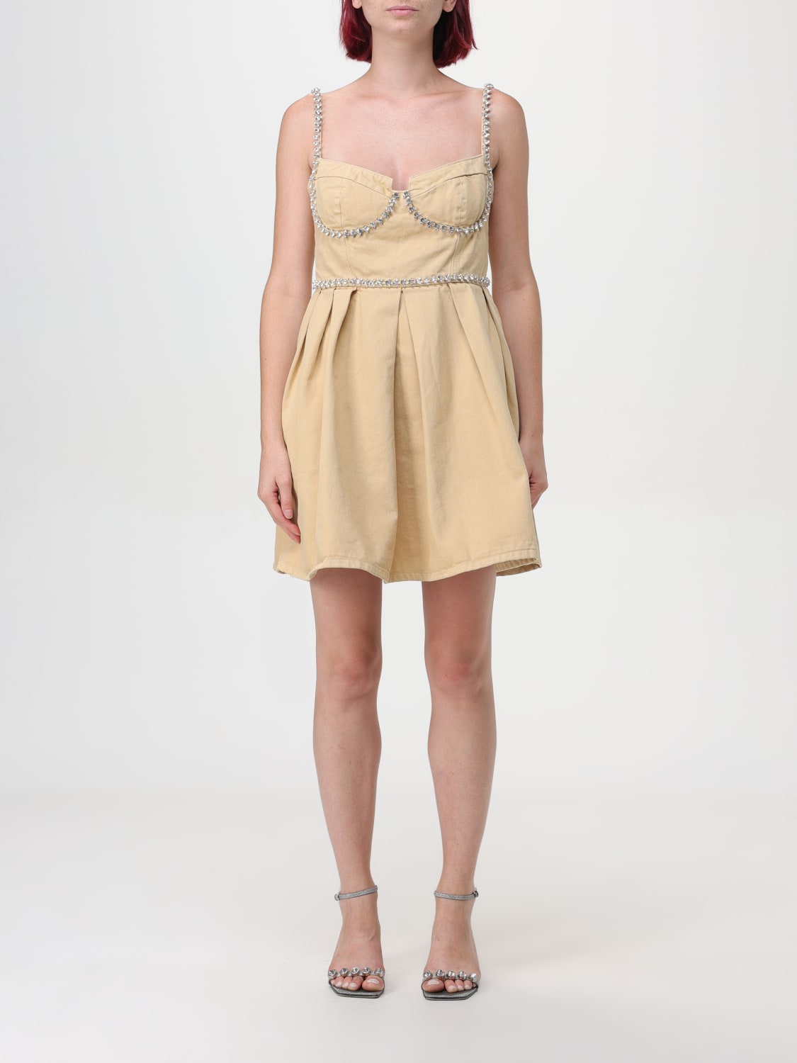 Giglio Abito a corsetto con cristalli Self-Portrait