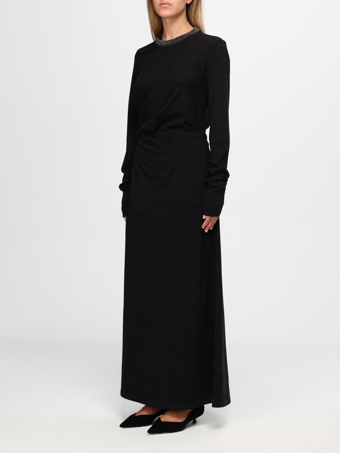 Giglio Abito Brunello Cucinelli In Lana Vergine Stretch