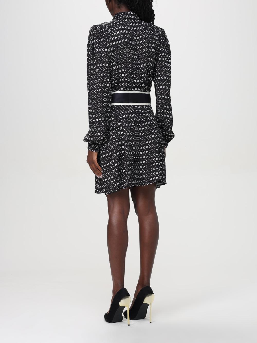 Giglio Abito Chemisier Con Foulard Elisabetta Franchi