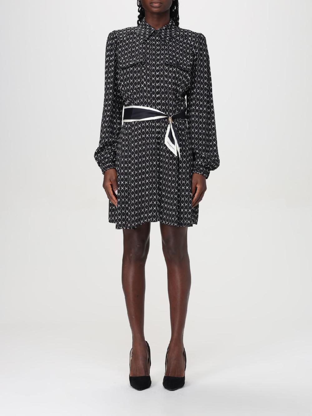 Giglio Abito chemisier con foulard Elisabetta Franchi