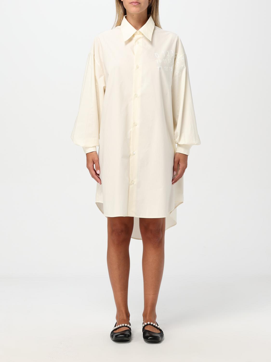 Giglio Abito chemisier MM6 Maison Margiela in cotone