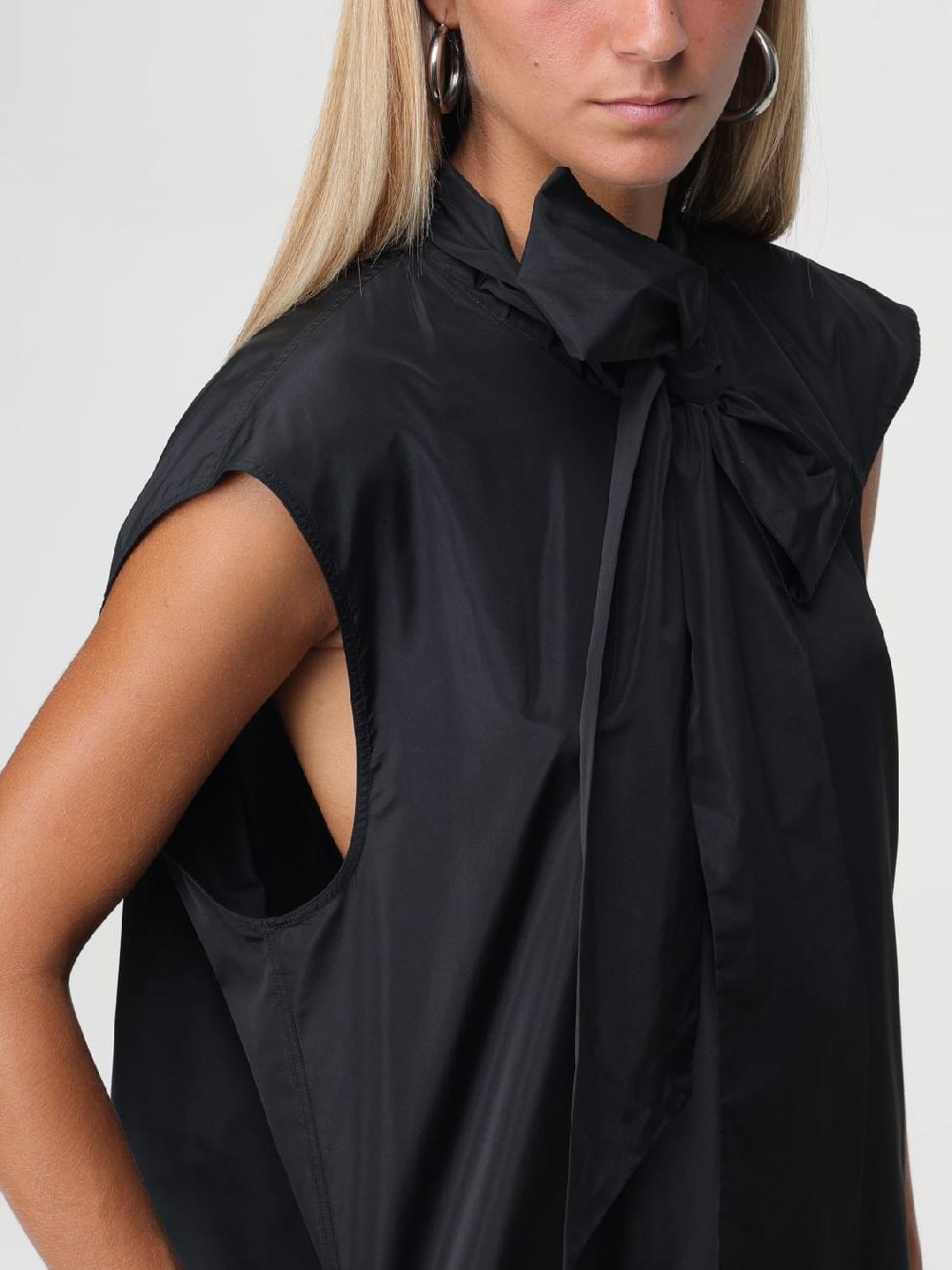 Giglio Abito Con Fiocco In Misto Seta Fabiana Filippi