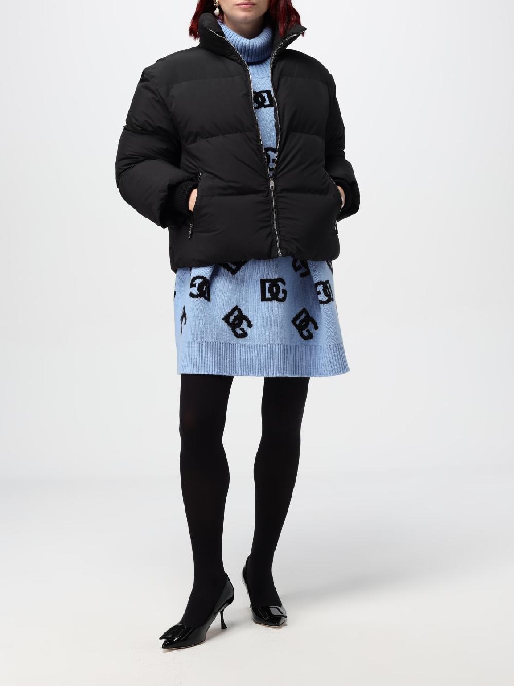 Giglio Abito Dolce & Gabbana In Lana Vergine Con Logo