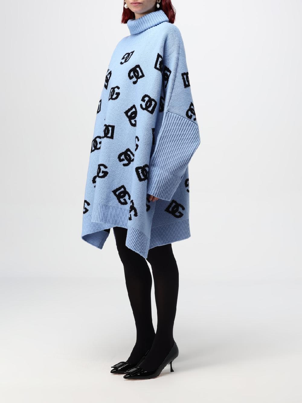 Giglio Abito Dolce & Gabbana In Lana Vergine Con Logo