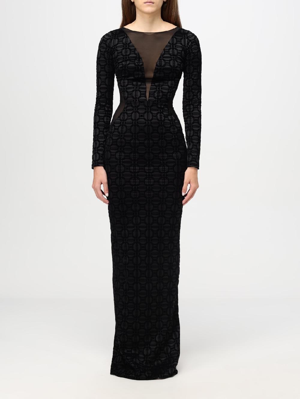 Giglio Abito Elisabetta Franchi in tessuto elasticizzato