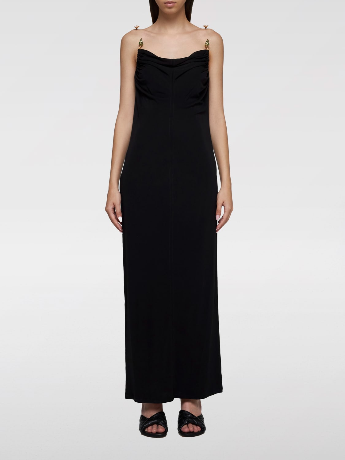 Giglio Abito lungo in jersey di viscosa Bottega Veneta