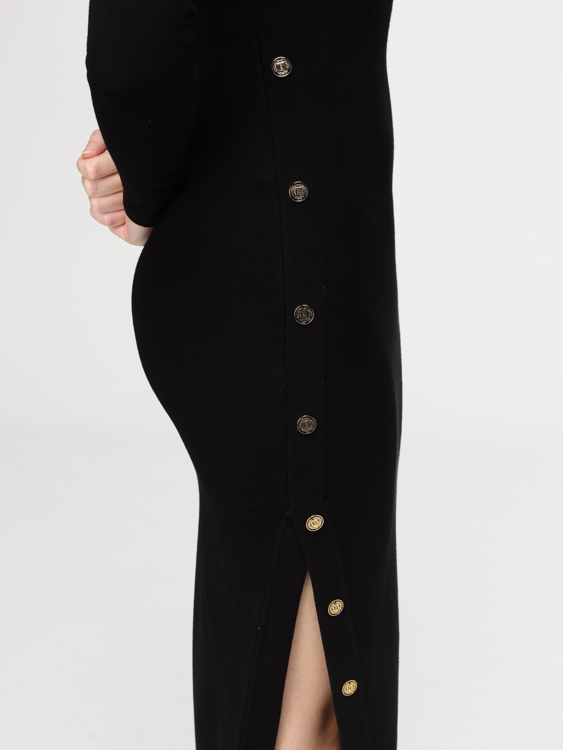 Giglio Abito Midi Elisabetta Franchi In Tessuto Elasticizzato